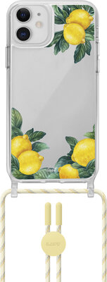 LAUT Crystal Pop Necklace iPhone 12 mini hoesje Citron