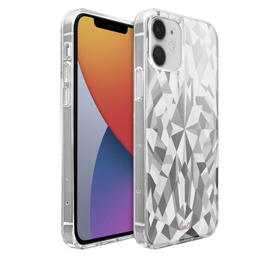 LAUT Diamond iPhone 12 mini hoesje Wit