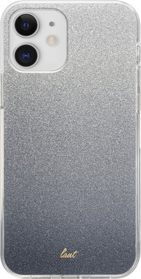 LAUT Ombre Sparkle iPhone 12 mini hoesje Zwart