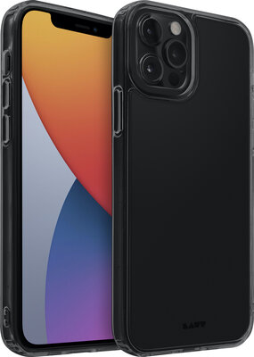 LAUT Crystal X iPhone 12 Pro Max hoesje Zwart