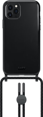 LAUT Crystal X Necklace iPhone 12 Pro Max hoesje Zwart