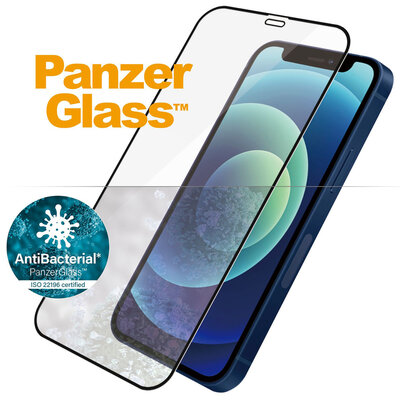 PanzerGlass Edge to Edge Glazen iPhone 12 mini&nbsp;screenprotector