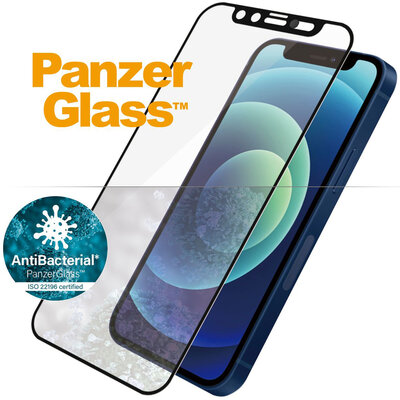 PanzerGlass Edge to Edge Glazen iPhone 12 mini screenprotector Camslider