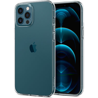 Spigen Crystal Flex iPhone 12 Pro Max hoesje Transparant