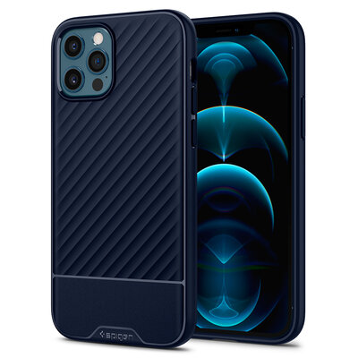 Spigen Core Armor iPhone 12 Pro Max hoesje Blauw