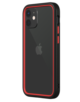 Rhinoshield CrashGuard NX iPhone 12 mini hoesje Zwart / Rood