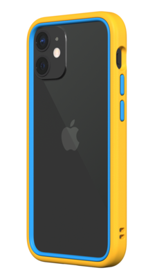 Rhinoshield CrashGuard NX iPhone 12 mini hoesje Geel / Blauw