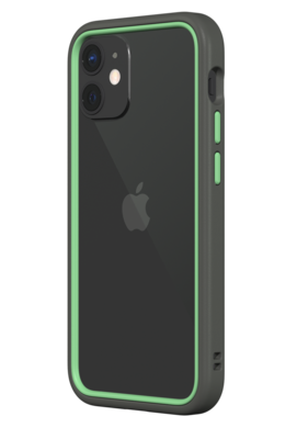 Rhinoshield CrashGuard NX iPhone 12 mini hoesje Grijs / Groen