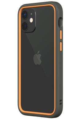 Rhinoshield CrashGuard NX iPhone 12 mini hoesje Grijs / Oranje