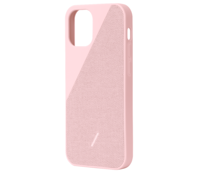 Native Union Clic Canvas iPhone 12 mini hoesje Roze