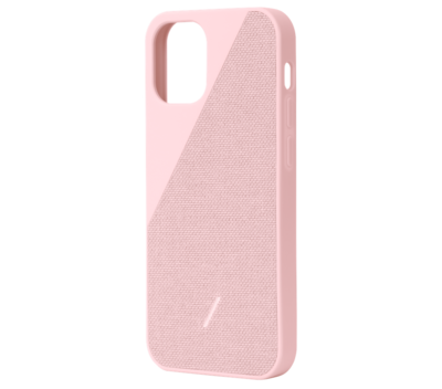 Native Union Clic Canvas iPhone 12 Pro Max hoesje Roze