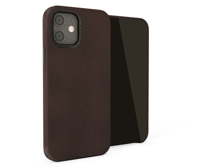 Pipetto Magnetic Leather iPhone 12 mini hoesje Bruin