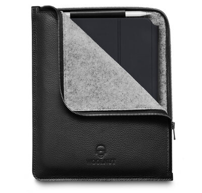 Woolnut Leather Folio iPad Air 10,9 inch / iPad Pro 11 inch&nbsp;hoesje Zwart