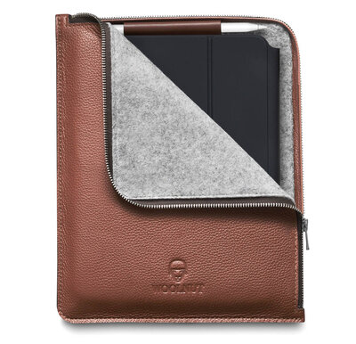 Woolnut Leather Folio iPad Pro 12,9 inch&nbsp;hoesje Cognac