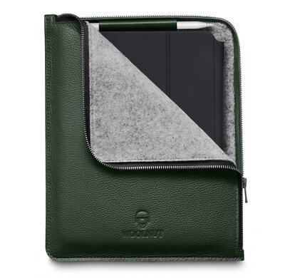 Woolnut Leather Folio iPad Pro 12,9 inch&nbsp;hoesje Groen