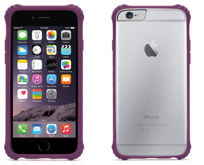 Griffin Survivor Clear case iPhone 6 Purple