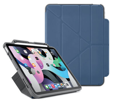 Pipetto Shield Pencil Origami iPad Air 10,9 inch hoesje Navy