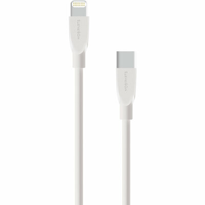 Mobiparts USB-C naar&nbsp;Lightning kabel 1 meter Wit
