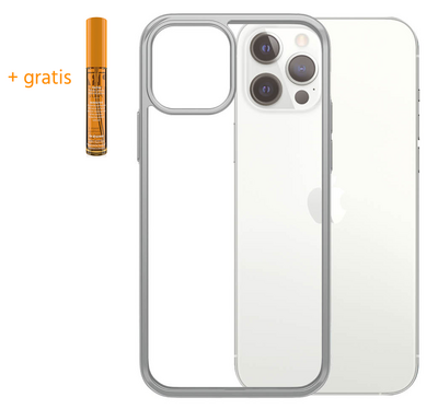 PanzerGlass ClearCase iPhone 12 Pro Max hoesje Zilver