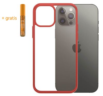 PanzerGlass ClearCase iPhone 12 Pro Max hoesje Rood
