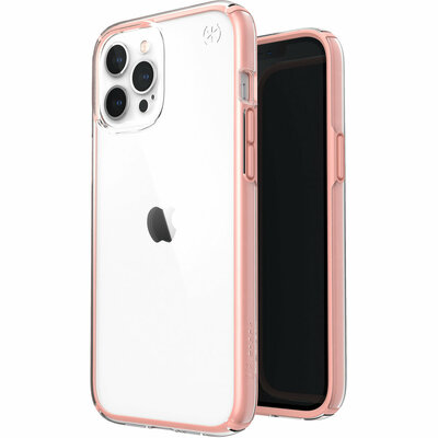 Speck Presidio Perfect Clear iPhone 12 Pro Max hoesje Rosy