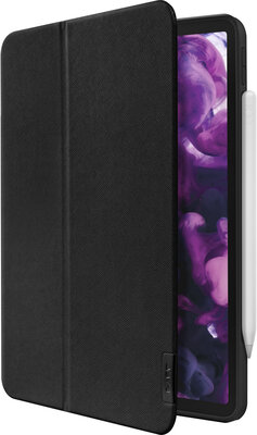 LAUT Prestige Folio iPad Pro 2021 12,9 inch hoesje Zwart