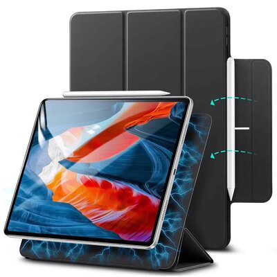 ESR Rebound Magnetic&nbsp;iPad Pro 12,9 inch 2021 hoesje Zwart