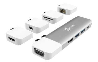 j5create USB-C UltraDrive 11 in 1 multi display dock