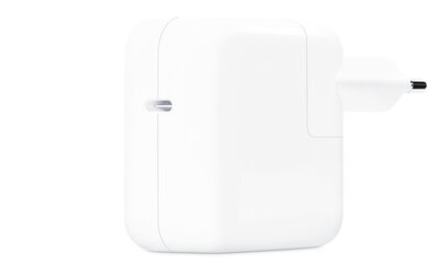 Apple 30 watt USB-C oplader wit