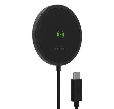 mophie snap+ draadloze MagSafe oplader zwart