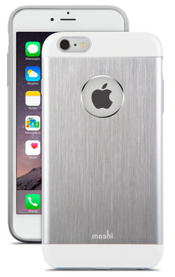 Moshi iGlaze Armour case iPhone 6 Plus Silver