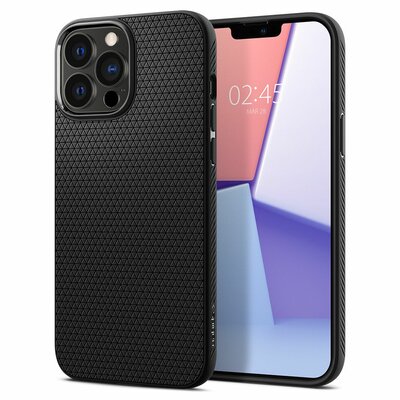 Spigen Liquid Air iPhone 13 Pro hoesje Zwart