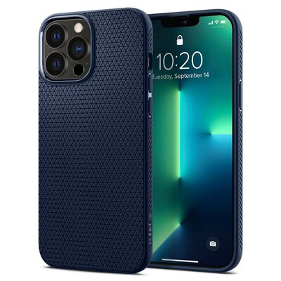 Spigen Liquid Air iPhone 13 Pro Max hoesje Navy