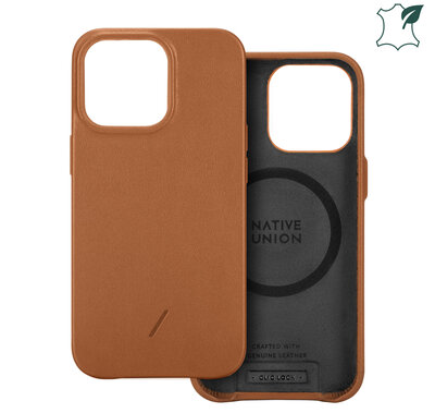 Native Union Clic Classic iPhone 13 Pro hoesje Bruin