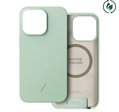 Native Union Clic Pop iPhone 13 Pro Max hoesje Groen