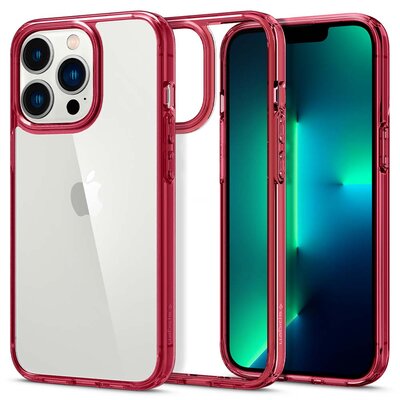 Spigen Ultra Hybrid iPhone 13 Pro hoesje Rood