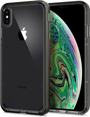 Spigen Neo Hybrid Crystal iPhone XS Max hoesje Grijs