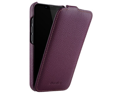 Melkco Leather Jacka iPhone 13 Pro Max hoesje Paars