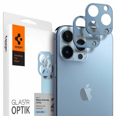 Spigen Optik Camera iPhone 13 Pro / iPhone 13 Pro Max&nbsp;beschermer Blauw