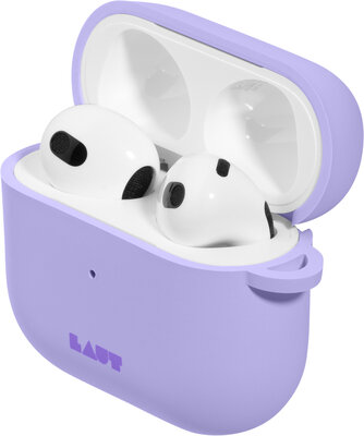 LAUT Huex Pastel AirPods 3 hoesje Paars