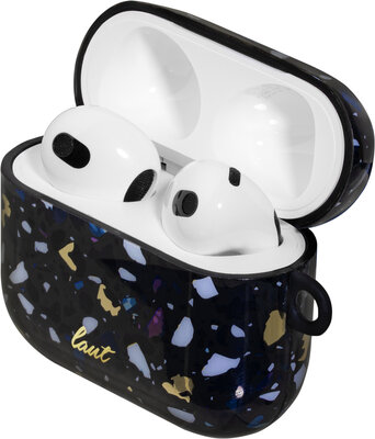 LAUT Terazzo AirPods 3 hoesje Zwart