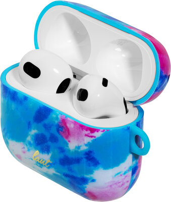 LAUT Tie Dye AirPods 3 hoesje Blauw