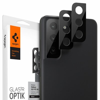 Spigen Optik&nbsp;Camera Galaxy S21 FE camera beschermer 2 pack