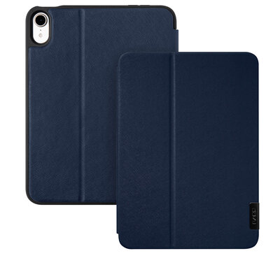 LAUT Prestige Folio iPad mini 6 2021&nbsp;hoesje Blauw