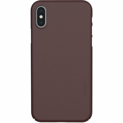 Nudient Thin Case iPhone XS hoesje Rood