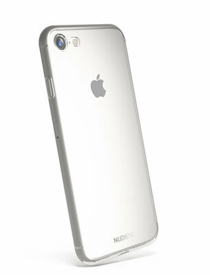 Nudient Thin Case Glossy iPhone SE 2022 / 2020 hoesje Doorzichtig