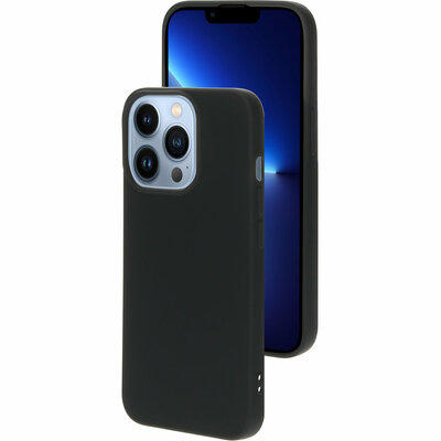 Mobiparts Silicone iPhone 13 Pro Max hoesje Zwart