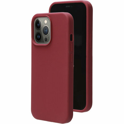 Mobiparts Silicone iPhone 13 Pro hoesje Rood