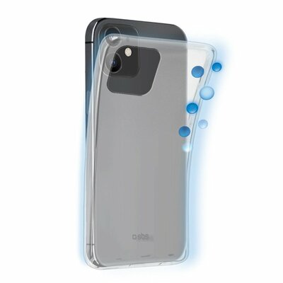 SBS Bio Shield antibacterieel iPhone 12 mini hoesje Doorzichtig 