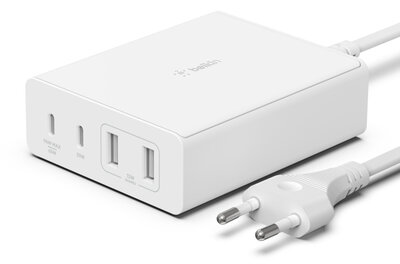 Belkin BoostCharge Pro 108 watt USB-C oplader 4 poorten